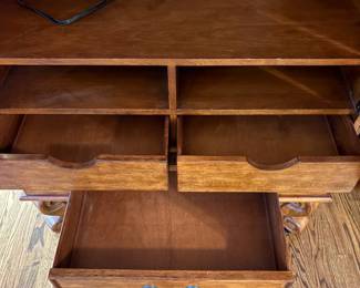 R25 - $60. Entertainment Armoire in Excellent Condition. Has outlets inside. Measures 46" x 26" x 67" tall.