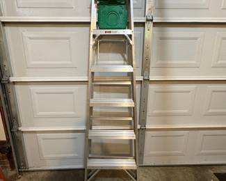 R48 - $65. Werner 6' Ladder. Model 356. 225#