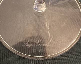 R56 - $20. Luigi Bormioli Set of 6 Wine Glasses.
