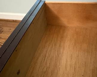 R17 - $80. Pair of Nightstands. Measures 26" x 16" x 26" tall. Some signs of gentle use but drawers slide as they should.