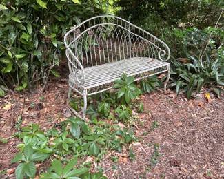 R70 - $85. Lightweight but sturdy garden bench.