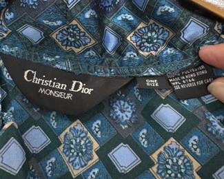 R65 - $20. Christian Dior Monsieur. One Size Robe.