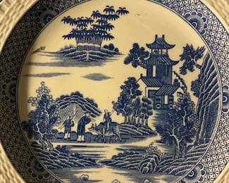 Spode Blue Room Collection Willow Series 'Buffalo' Plate