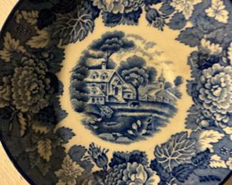 Enoch Wood & Sons "English Scenery" Plate