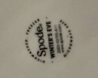 Spode Winter's Eve Blue and White Bowl
