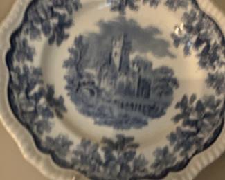 Spode Blue Room Collection Regency Series "Ruins" Platter