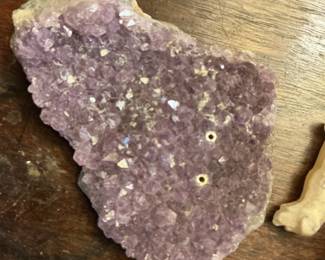 Amethyst Geode Slice