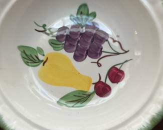 Blue Ridge "Fruit and Flowers" Covered Casserole Dish