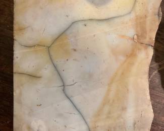 Polished Agate Slice with Natural Veining