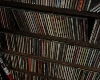 Assorted Music CDs and Cookbooks