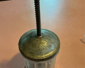 Lorraine Metal Mfg. Co. Glass Food Chopper