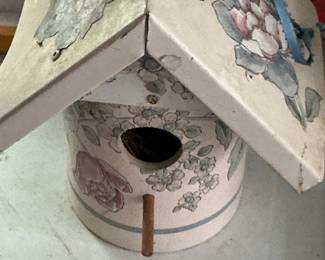 Hand-Painted Decorative Birdhouse