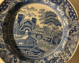 Spode Blue Room Collection Traditions Series 'Castle' Plate