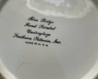 Blue Ridge "Fruit and Flowers" Covered Casserole Dish