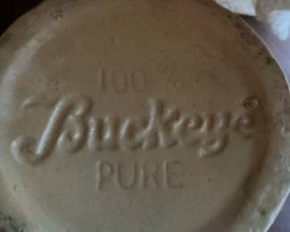 Buckeye "100% Pure" Root Beer Stoneware Pitcher