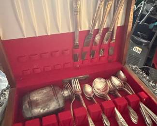International Silver Co. "Prelude" Sterling Silver Flatware Set