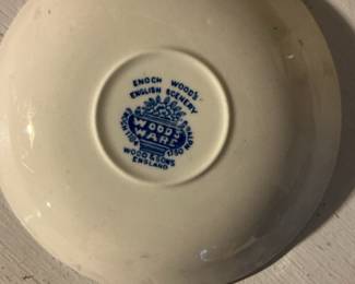 Enoch Wood & Sons "English Scenery" Plate