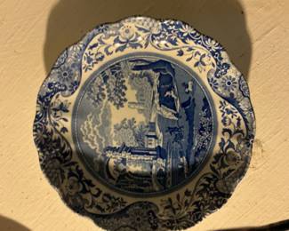 Spode "Blue Italian" Pattern Plate