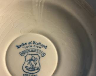 Set of Six Royal Warwick "Loch Dich" Plates