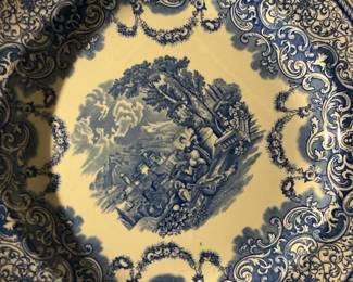 Spode Blue Room Collection 'Continental Views' Plate
