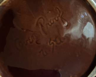 Hull Pottery Brown Drip Bean Pot