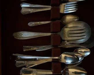 Danish Princess by Holmes & Edwards Sterling Silver Flatware Set in Case