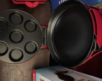 Red Mini Cupcake Maker