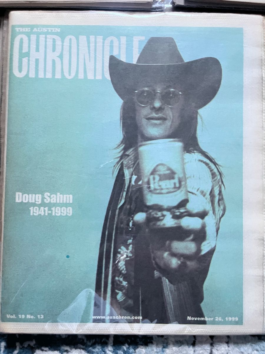 Doug Sahm  Chronicle cover