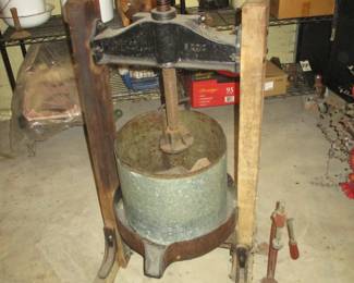 Antique Wine Press
