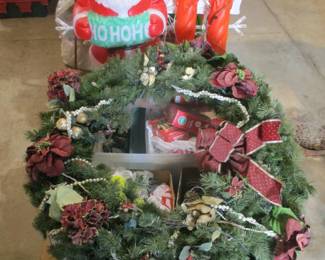 Vintage Holiday Blow Molds