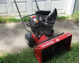 22 Inch Yard Machines Snow Blower