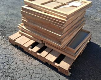 Wood windows $15 each