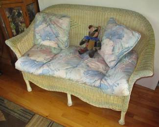 Wicker Love Seat