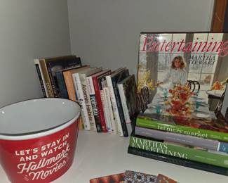 Books, vintage Martha Stewart cookbooks