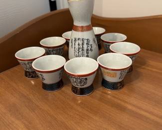 #059 Sake set 10 pcs $20.00