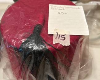#115 Turkish/Morrocan Red Hat $20.00