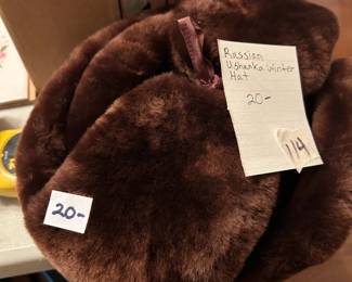 #114 Russian Ushanka Winter Hat $20.00