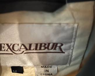 #120 Excalibur Mens winter jacket size Medium $20.00