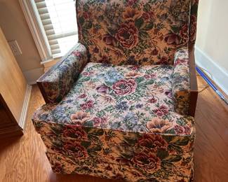 #027 Upholstered armchair $75.00