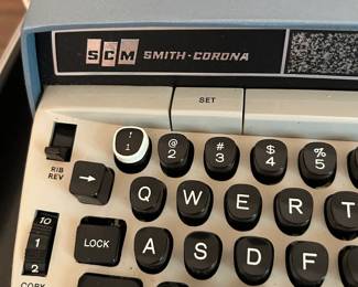 #051 Smith-Corona electric typewriter in case $20.00