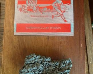 #055 1978 Honolulu Marthon plaque $20.00