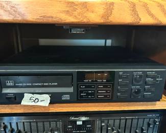 #034 ADC model cd100x disc player $50.00