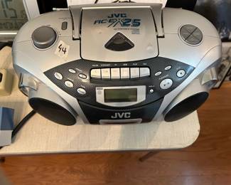 #044 JVC Boombox model rcex25 w ppwk $30.00