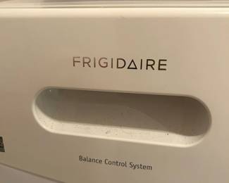 #086 pair of front load washer dryer on pedistal Frigidaire $800.00