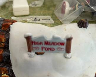 #095 High Meadow Pond Dept 56 skating pond $25.00