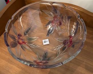 #058 Savoir Vivre Cherries 10' Bowl $20.00