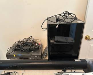 #045 Harman Kardon sound bar and woofer $60.00