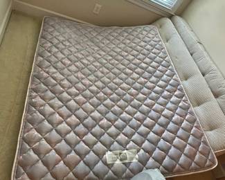 #078 queen S&F mattress only YOU move upstairs $20.00
