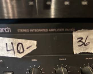 #036 Vector Research Amplifier VA-1100 $40.00