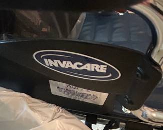 #076 invacare wheel chair up stairs 18.5 wide with cushions you move upstairs $50.00